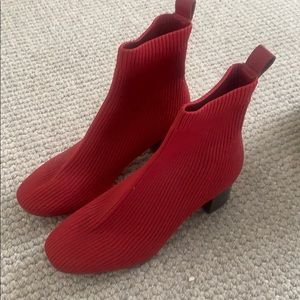 Everlane red Glove Boot